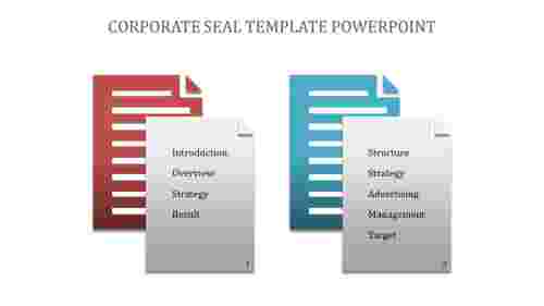 Corporate Seal Template Powerpoint